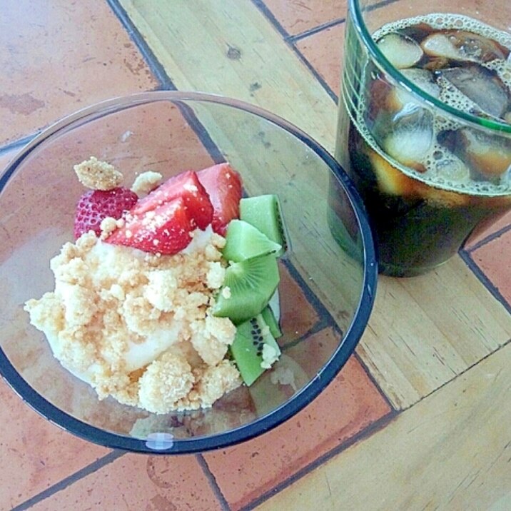 クランブルでいつものアイスをグレードアップ!